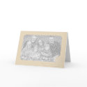 Card Template - Bride Bouquet