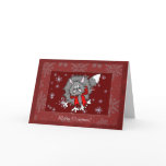 Card Template - Crazy Cat Christmas