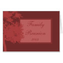 Card Template - Family Reunion
