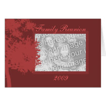 Card Template - Family Reunion