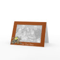 Card Template - Goldfinch Border by pawtraitart Card Template - Goldfinch Border
