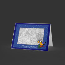 Card Template - Holiday Bird cards