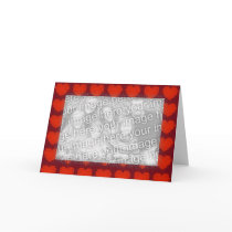 Card Template - Love Heart Border