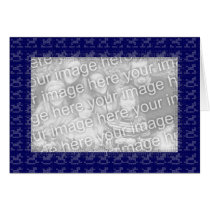 Card Template - Mosaic Blue Tile