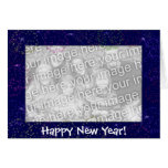 Card Template - New Year Fireworks