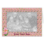 Card Template - Pink Iris