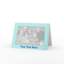 Card Template - Snowflake Border