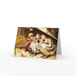 Card: Three Little Kittens