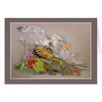 Card - Tiger Gryphon & the Butterfly Fairy