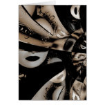 Card Twisted Masks Fantasy Art