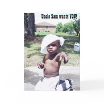 Card- Uncle Sam Wants You (spoof) by esther12 Card- Uncle Sam Wants You (spoof)