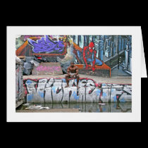 Card, Urban Swimming Hole