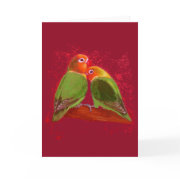 Card - Valentine's Day Lovebirds card