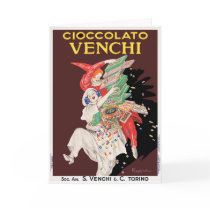 Card: Vintage Art - Cioccolato - Chocolates