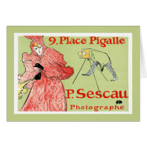 Card: Vintage Art - Womens' Fashion - Mele by VintageCabaret Card: Vintage Art - Womens' Fashion - Mele