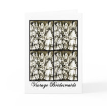 Card: Vintage Bridesmaids