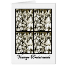 Card: Vintage Bridesmaids