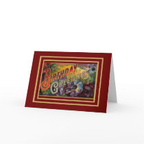 Card Vintage Happy Birthday Greetings by Zazzle_Vintage Card Vintage Happy Birthday Greetings
