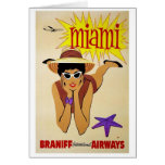 Card-Vintage Miami
