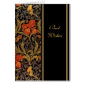 Card Vintage Print William Morris