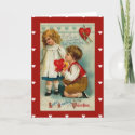 Card-Vintage Valentine's Day Card for Sweetheart card