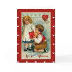 Card-Vintage Valentine's Day Card for Sweetheart card