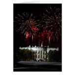 Card / White House Fireworks
