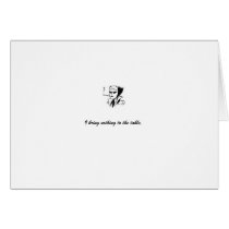 card: white "I bring nothing to the table" by tapirfrog card: white "I bring nothing to the table"