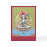CARD White Tara - with explanation and mantra
