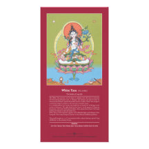 CARD WhiteTara with explanation Photo Greeting Card