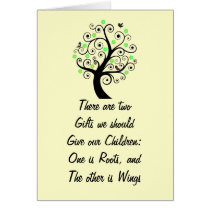 Card with Educational Quote cards