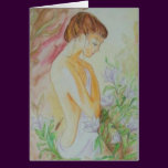 Card with love poem inside