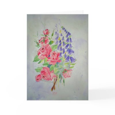Card with love poem inside by irenemaria