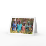 Card, "Women Picking Rice # 47"