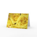 Card, "Yellow Roses" by Florabunda Card, "Yellow Roses"