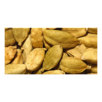 Cardamom pods photo card