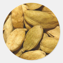 Cardamom pods stickers
