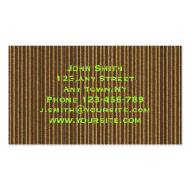 Cardboard Business Card Template