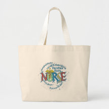Cardiac Care Nurse Motto Bags