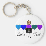Cardiac Echo Technician Unique Gifts Keychains