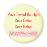 Cardiac/ER Nurse  Funny V-Fib Rhythm Strip Fridge Magnet