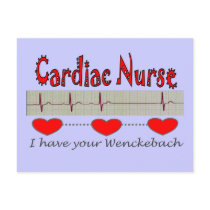 Cardiac Nurse Gifts postcards