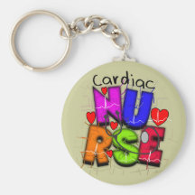 Cardiac Nurse Gifts--Unique Cardiac Design Keychains