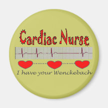 Cardiac Nurse T-shirts and Gifts Refrigerator Magnet
