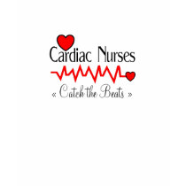 Cardiac Nurses CATCH THE BEATS RED BLACK QRS t-shirts by gailg1957 Cardiac Nurses CATCH THE BEATS RED BLACK QRS t-shirts