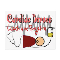 CARDIAC NURSES "CATCH the RHYTHM" postcards by gailg1957 CARDIAC NURSES "CATCH the RHYTHM" postcards
