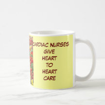 Cardiac Nurses give Heart to Heart Care Mugs