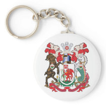 Cardiff Coat of Arms Key Chains