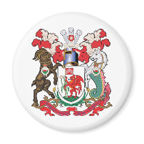 Cardiff Coat of Arms magnets