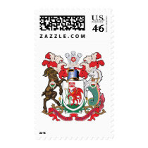 Cardiff Coat of Arms Postage Stamps